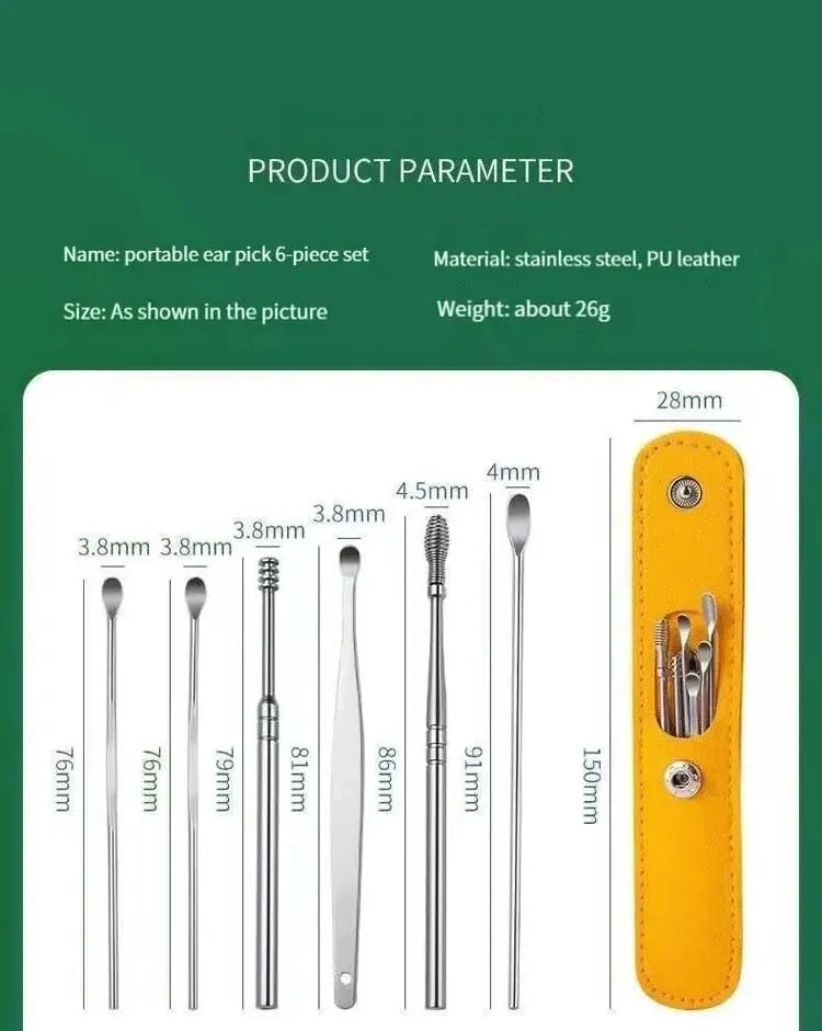 360° Spiral Ear Cleaner Kit