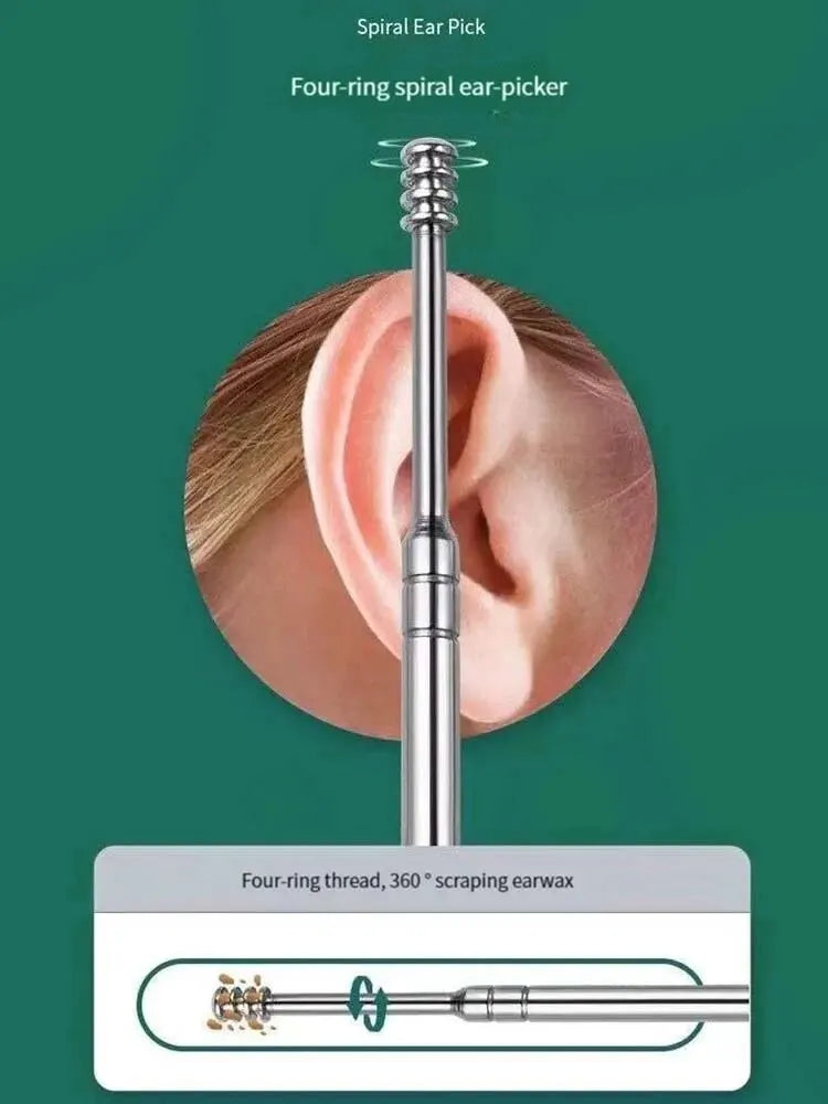 360° Spiral Ear Cleaner Kit