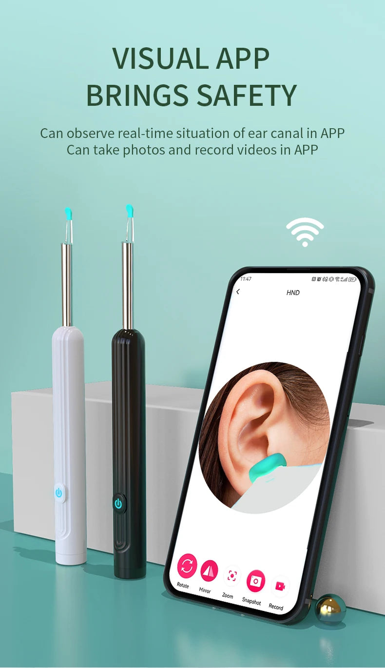 Smart Visual Ear Wax Cleaner