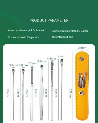 360° Spiral Ear Cleaner Kit