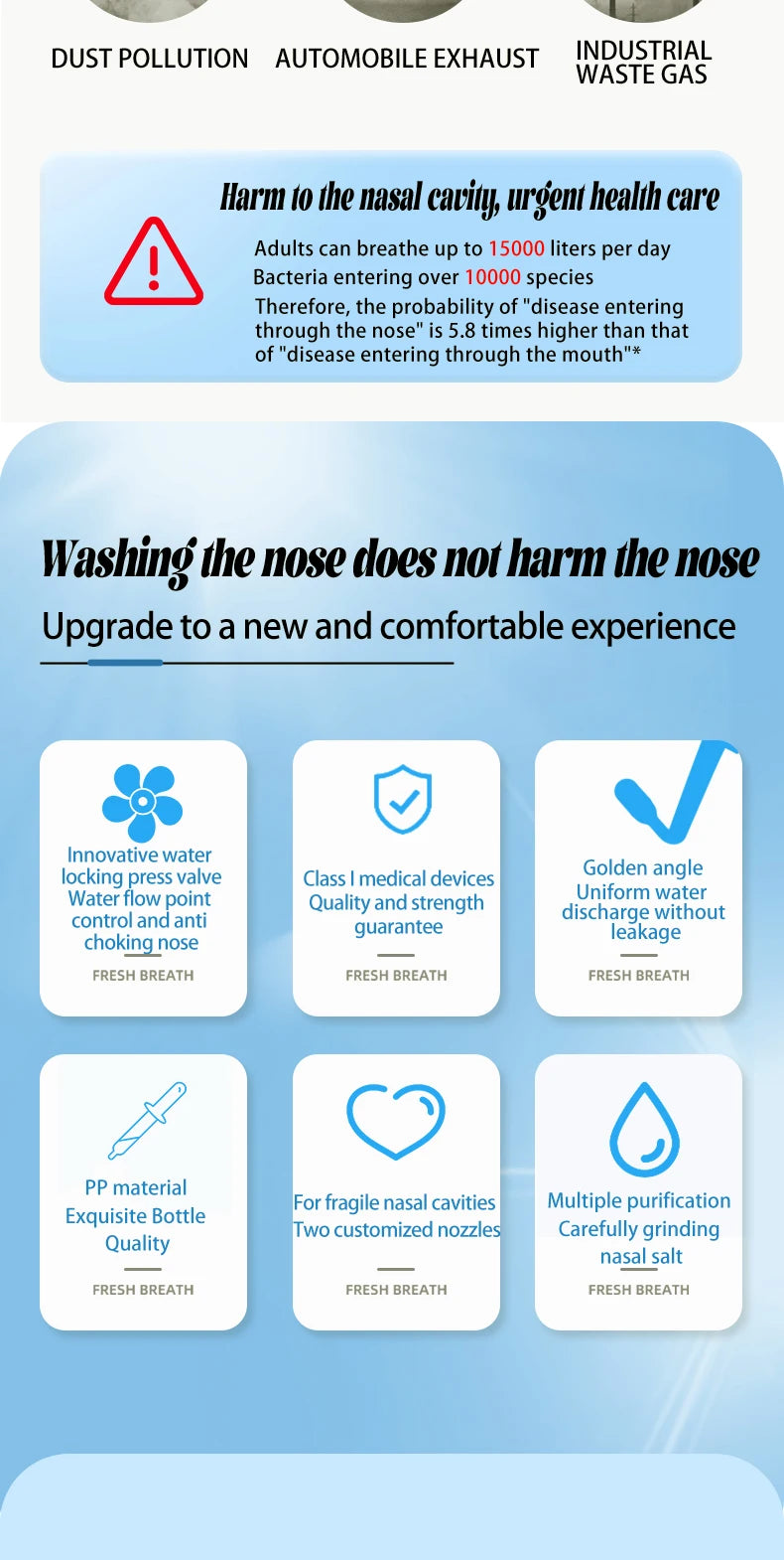 Nasal Irrigation for Easy Breathing