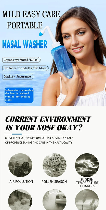 Nasal Irrigation for Easy Breathing