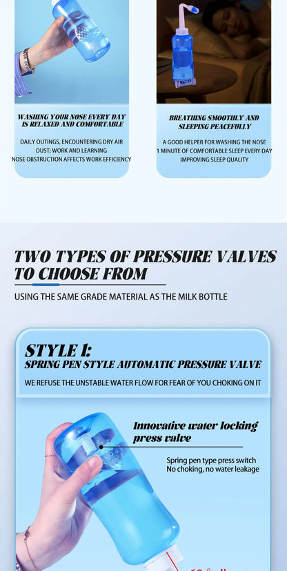 Nasal Irrigation for Easy Breathing