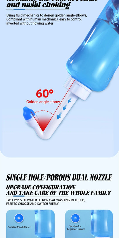 Nasal Irrigation for Easy Breathing